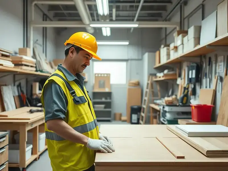 職人の作業風景