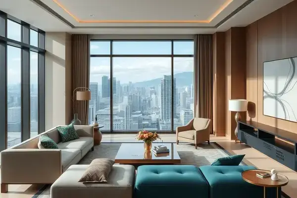 高級マンション施工